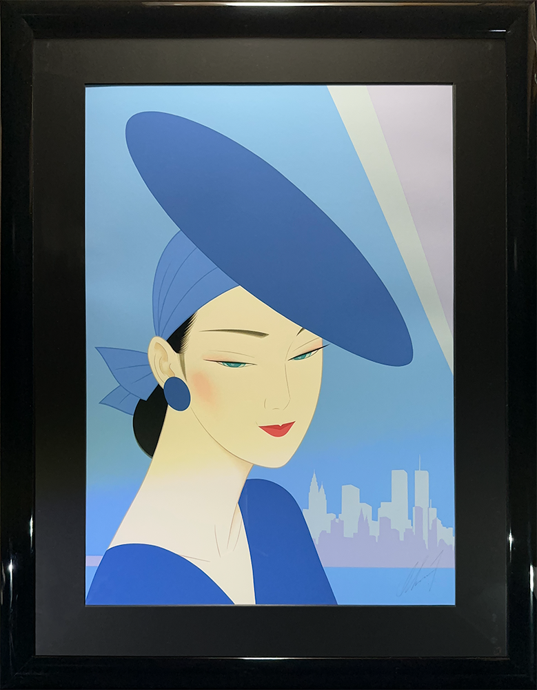 平山郁夫、【八達嶺展望】、希少画集画より、状態良好、新品高級額装付 平山郁夫、【八達嶺展望】、希少画集画より、状態良好、新品高級額装付